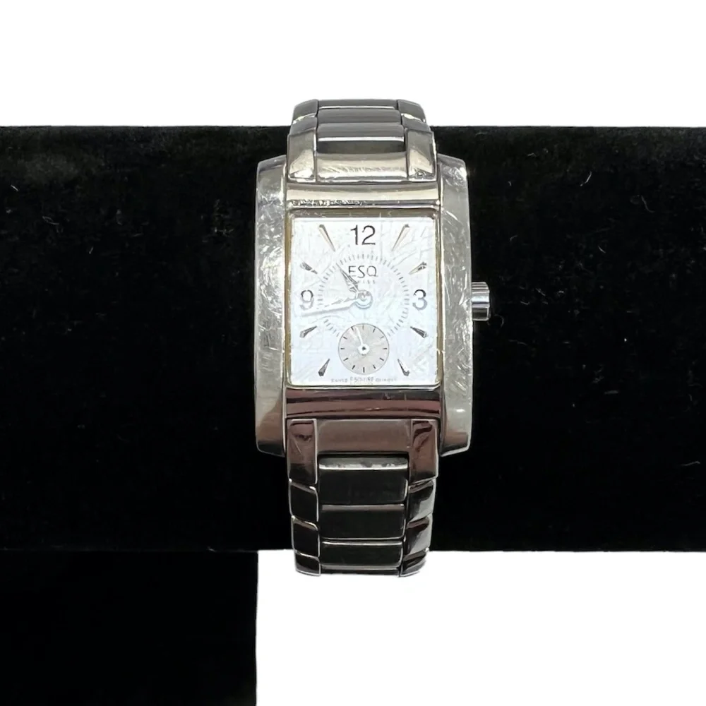 ESQ. ESQUIRE STAINLESS STEEL WATCH